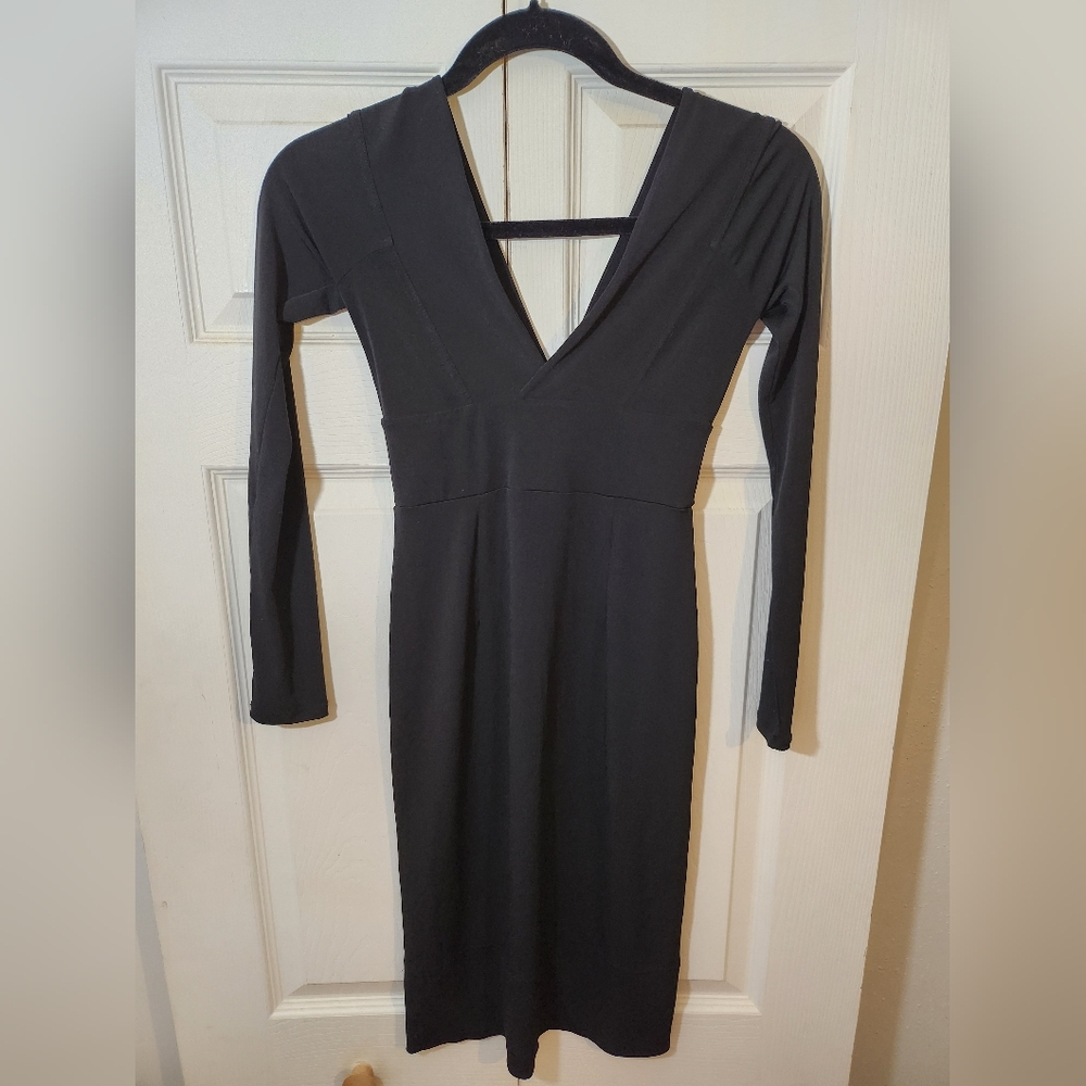 Moda International Classic Black Dress